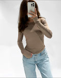 BASIC LONGSLEEVE TAUPE