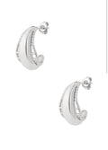 SANTORINI EARRINGS SILVER